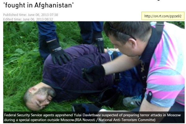 Dschulai Dawletbajew kämpfte in Afghanistan gegen die NATO-Truppen (Foto: Screenshot via Youtube).